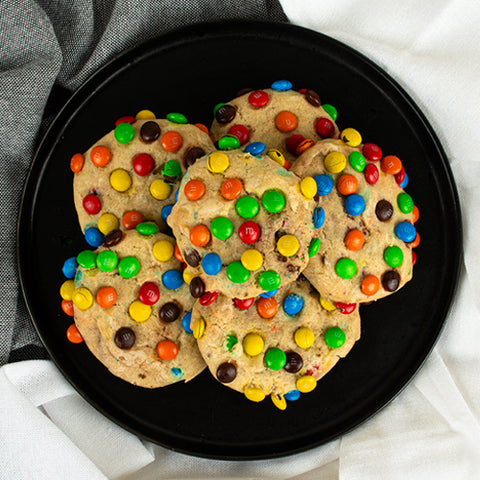 Rainbow Cookie with M&M's