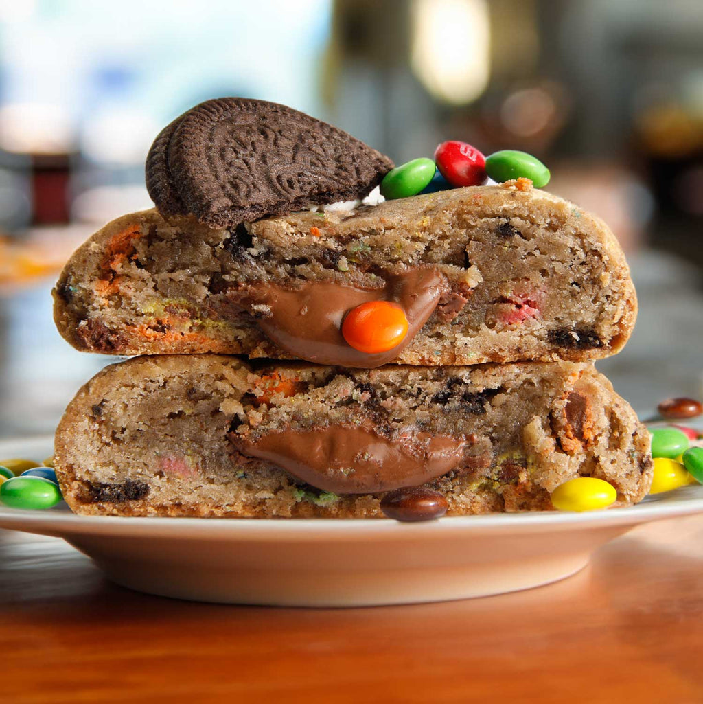 M&M Oreo Loaded Cookies