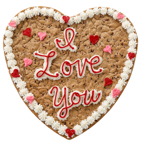I Love You Cookie Cake