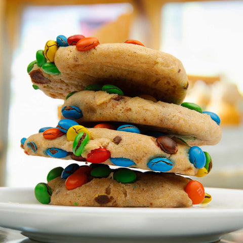 Rainbow with M&Ms Cookie Box