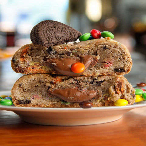 M&M Oreo Loaded Cookies