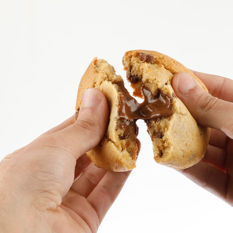 Choc Chip Nutella Loaded Cookies