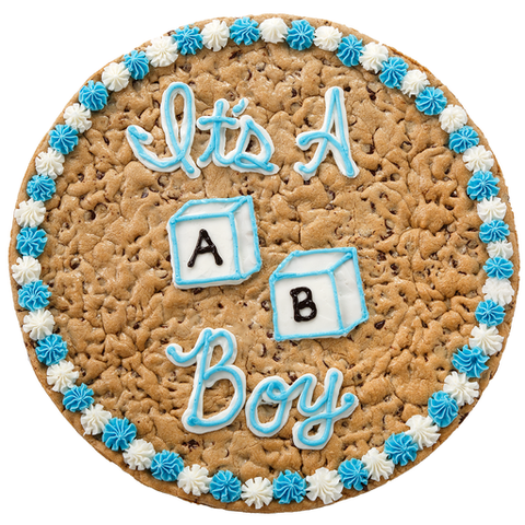 Baby Blocks Cookie Cake