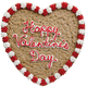 Happy Valentines Day Cookie Cake