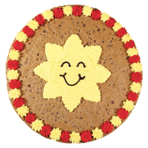 Sunny Smile Cookie Cake