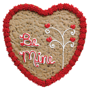 Be Mine Cookie Cake