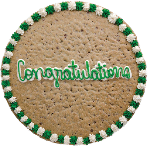Congratulations Cookie Cake