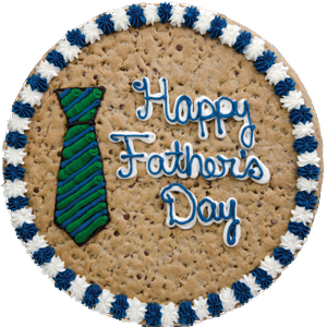 Fathers Day Tie Cookie Cake